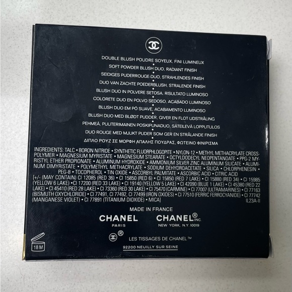 New CHANEL Les Tissages de Chanel Blush Duo Tweed Effect- 10 Tweed Pink - Picture 10 of 11